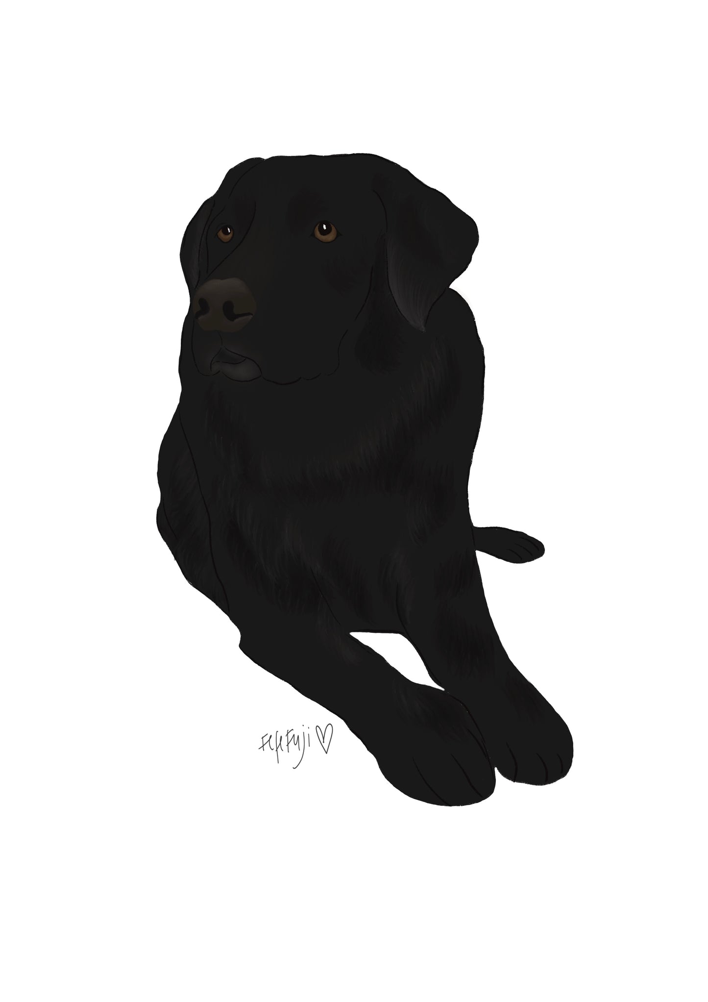Giz e Caneta: Desenho pet detalhado e personalizado