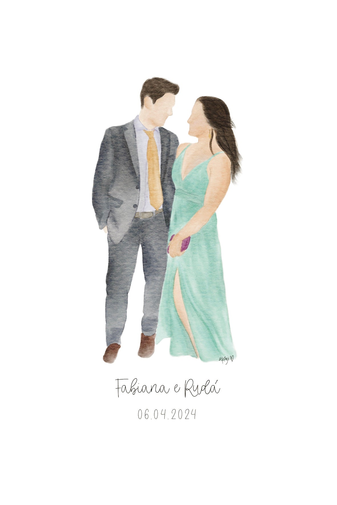 {digital} aquarela digital: minimalista s/ contorno