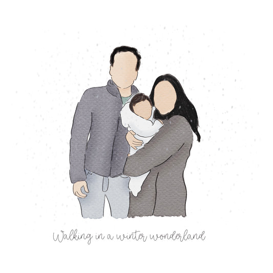 {digital} aquarela digital: minimalista c/ contorno