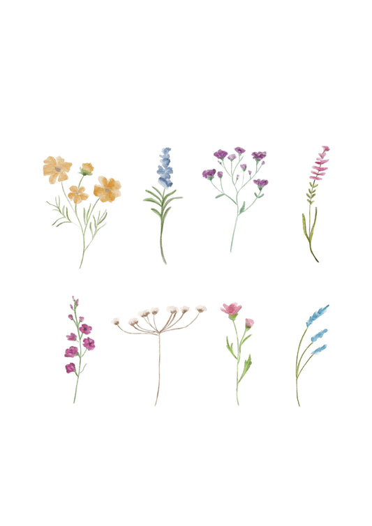 Cartão de agradecimento: Vejo Flores em Você (6 unidades)