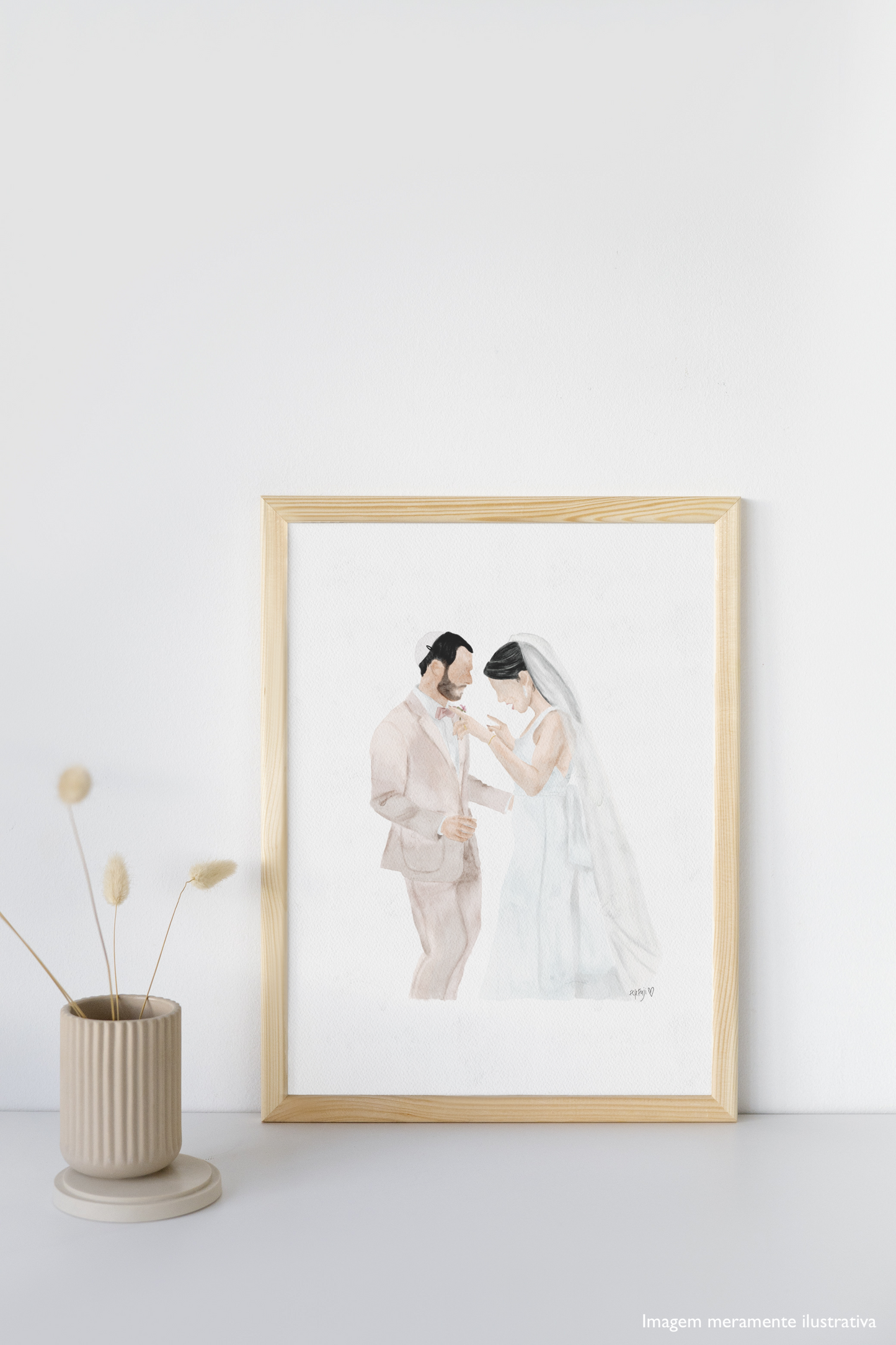 {impresso} aquarela digital: minimalista s/ contorno