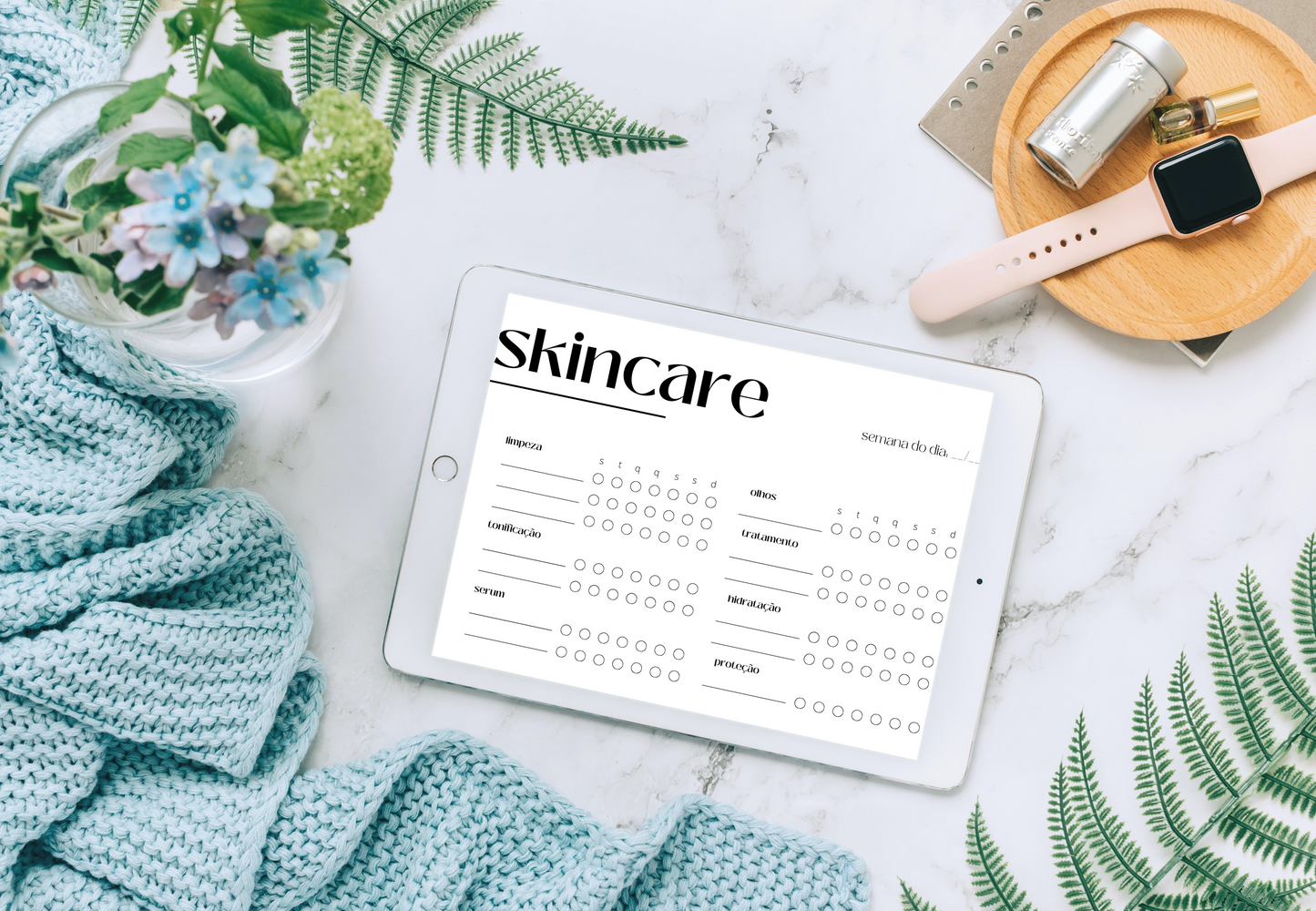 Skincare planner (formato digital)